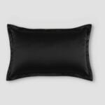 Taie D’oreiller En Soie – Midnight Black