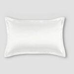 Taie D’oreiller En Soie – Ivory White