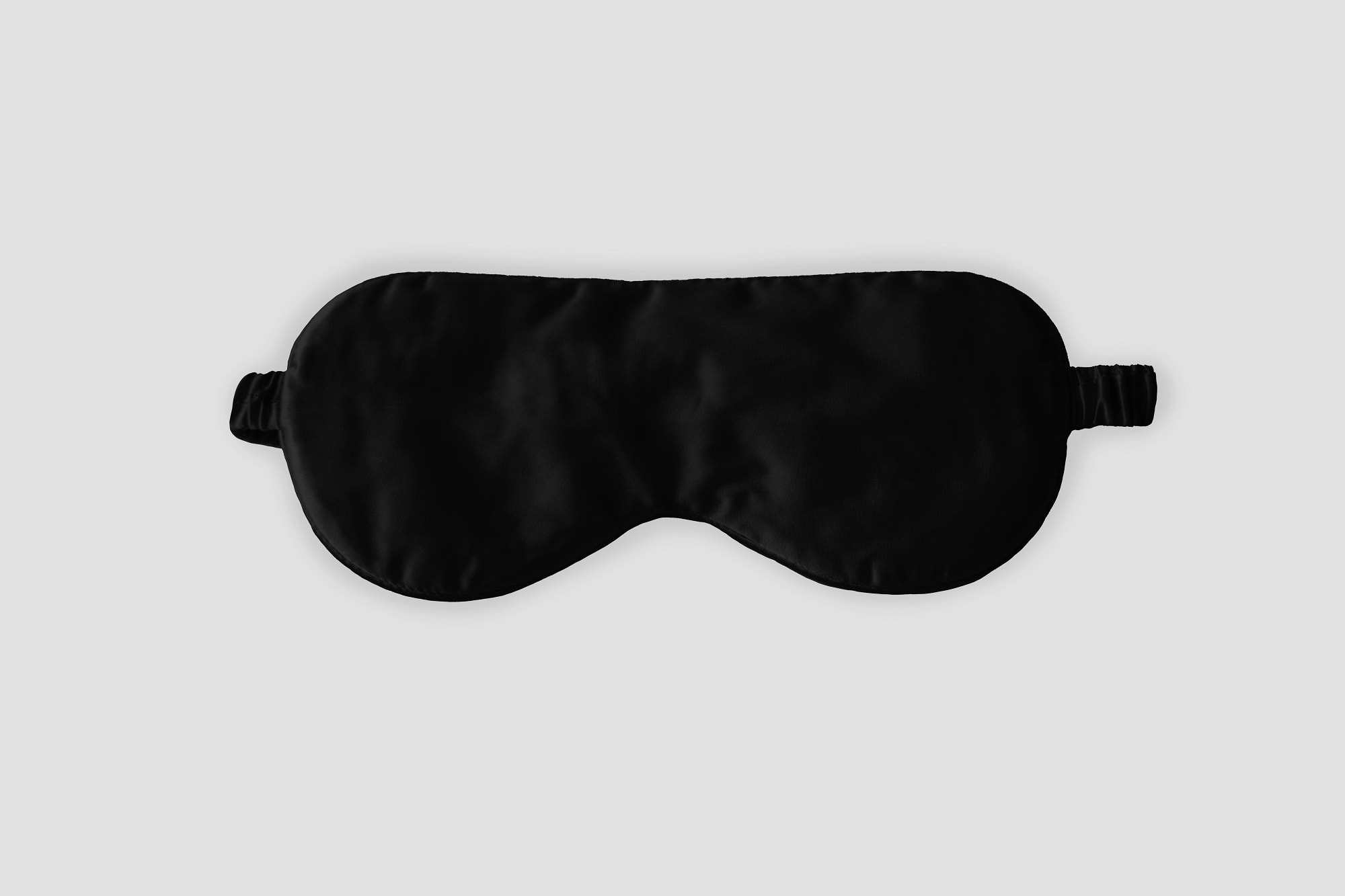 Silk Sleep Mask - Midnight Black - One Size