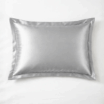 Jedwabna Poszewka – Silver Gray