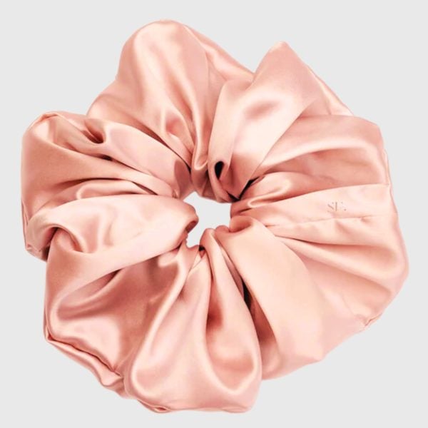 Silk Scrunchie - Baby Pink - XL Size - 1 pcs