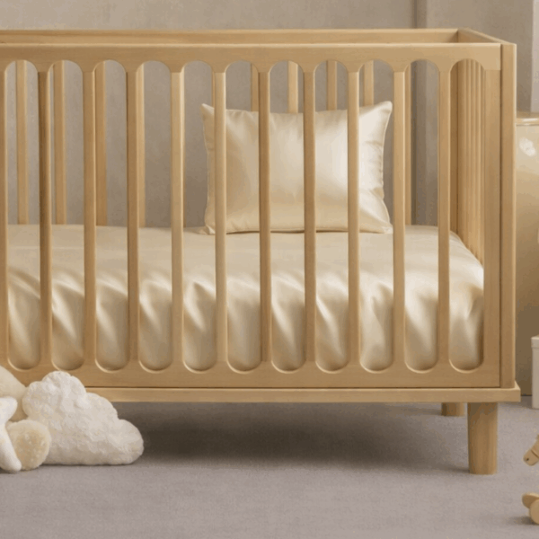Kids' Silk Bedding Set  - Creamy Gold